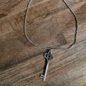 Tiffany & co key necklace
